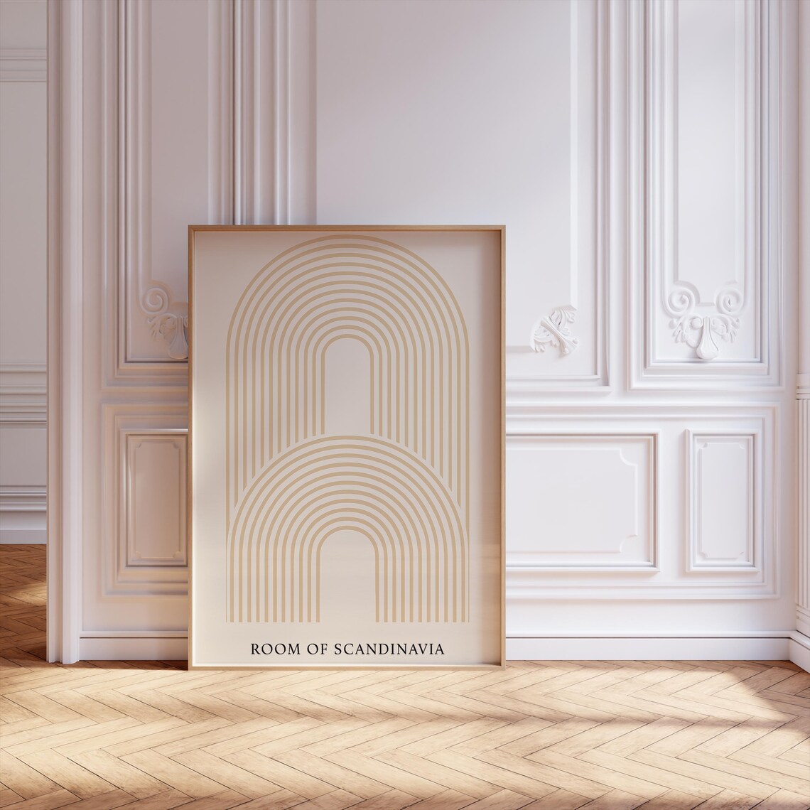 Scandinavian Minimalist Line Art, Modern Abstract