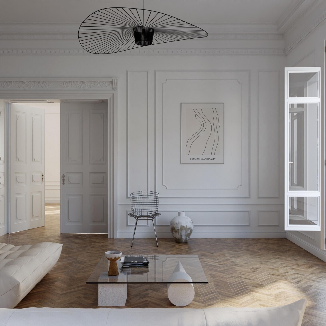 Minimalist Line Art Scandinavian Wall Decor - Image 5