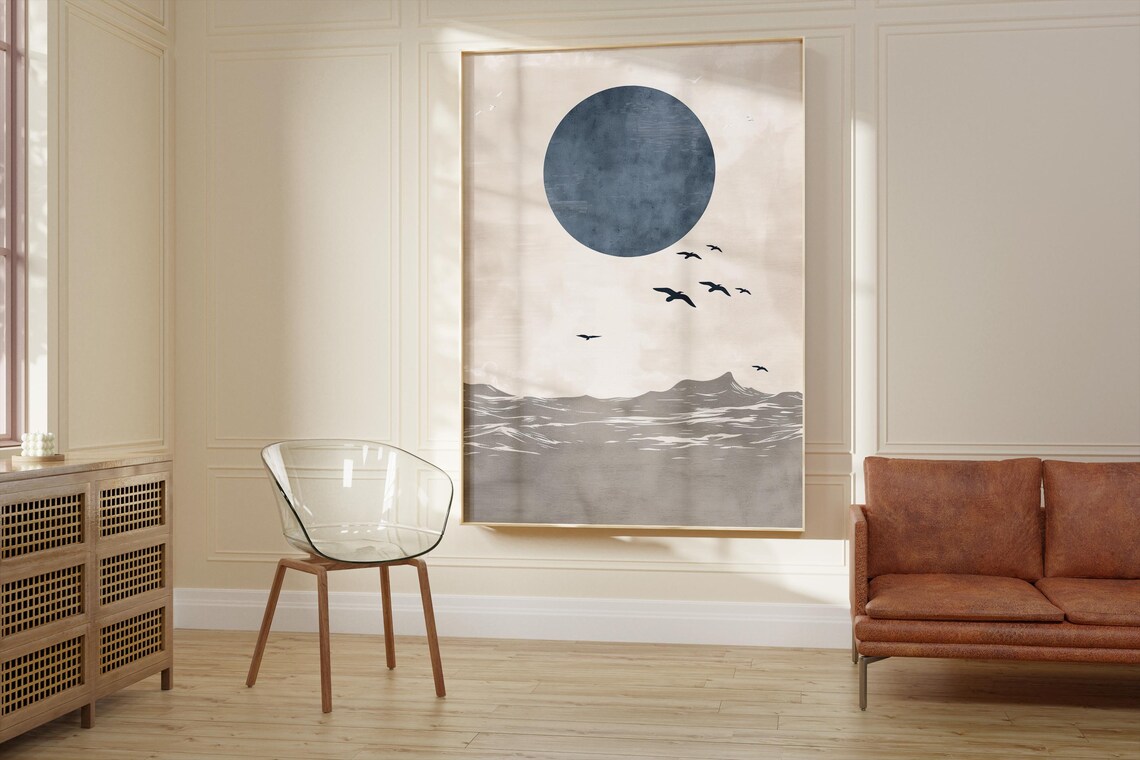 Scandinavian Minimalistic - Vintage Travel Poster - Image 2