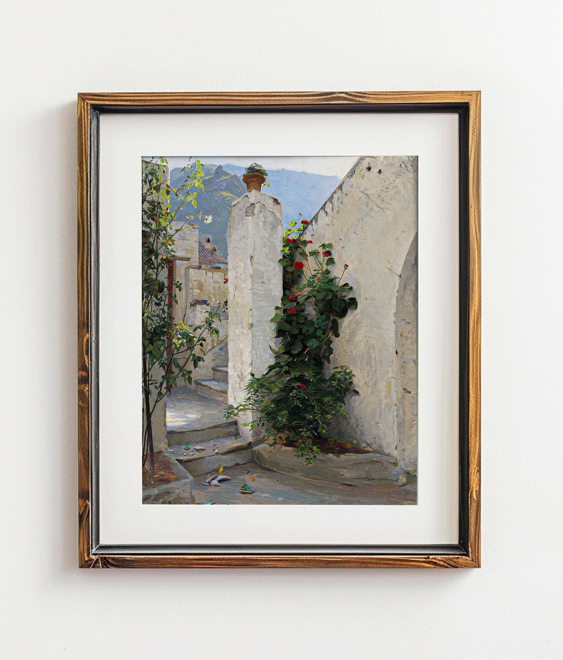Italy Coast Vintage Mediterranean Street Art Print - Image 3