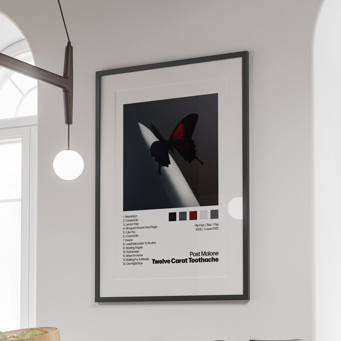 Post Malone Twelve Carat Toothache Poster Print