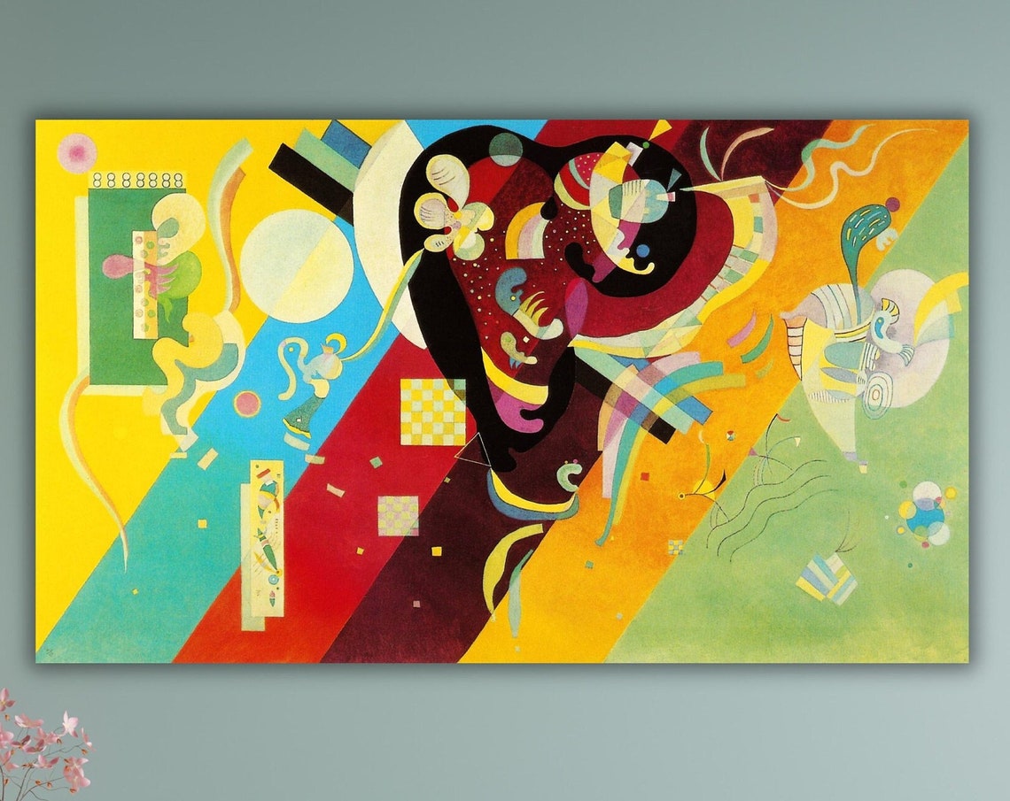 Wassily Kandinsky Composition IX 1936 Colorful Abstract Poster