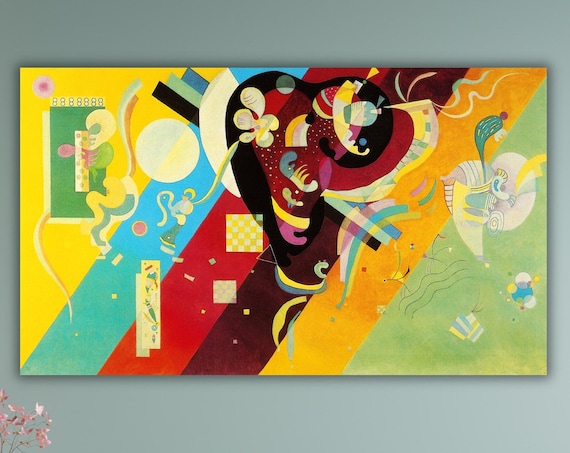 Wassily Kandinsky Composition IX 1936 Colorful Abstract Poster