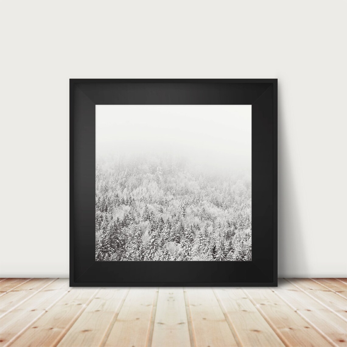 Winter Mountain Print, Lake Königssee Bavaria