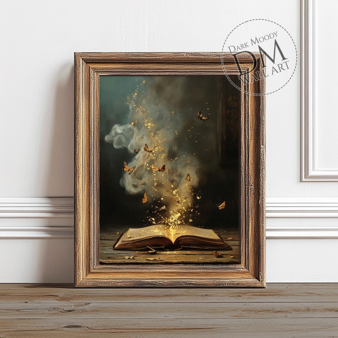 Magical Book Gothic Fantasy Dark Academia Print