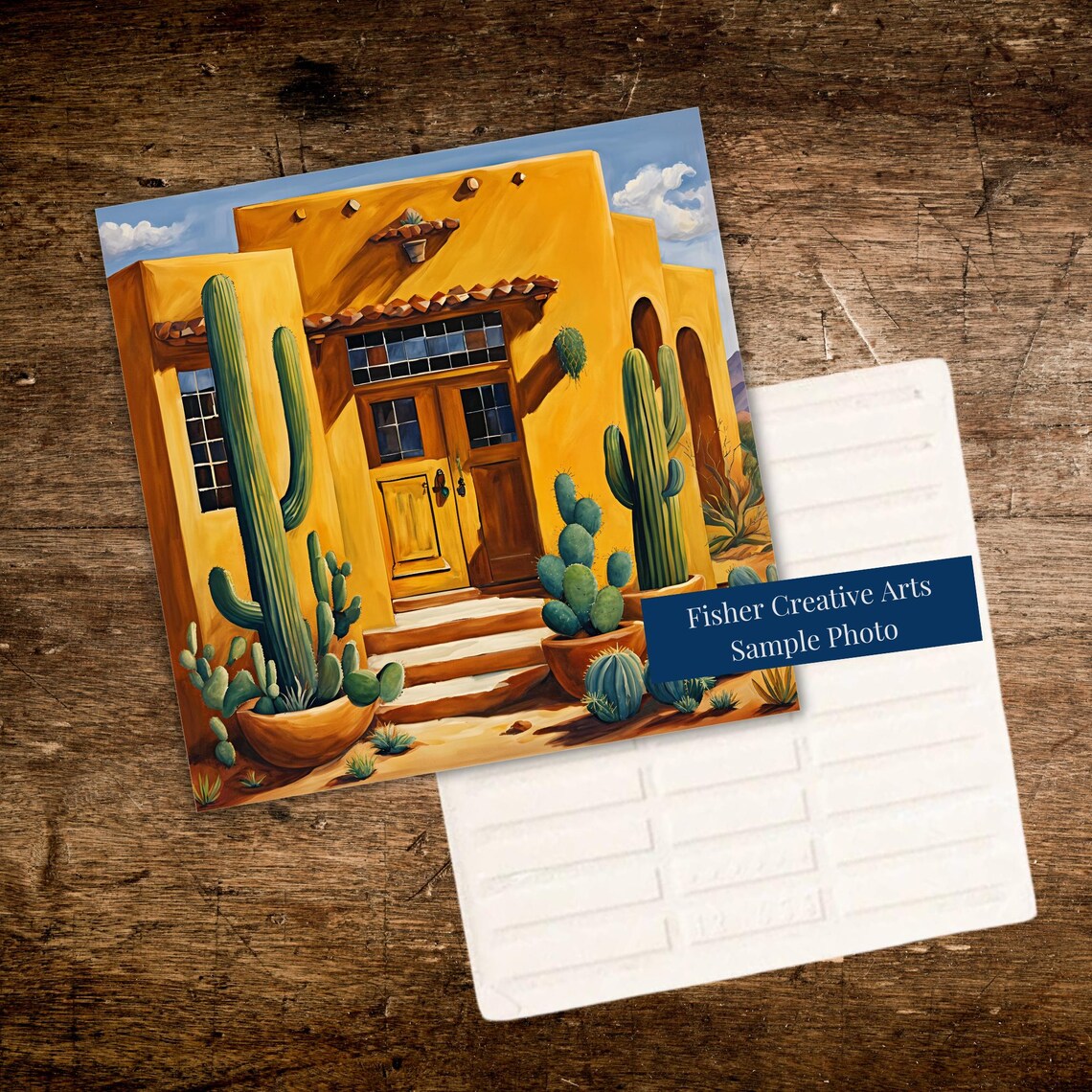 Adobe House, Desert Southwest Arizona Art Print - Image 3