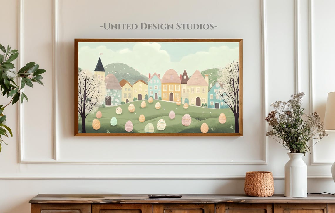 Easter Village, Easter Egg Decor - Image 5