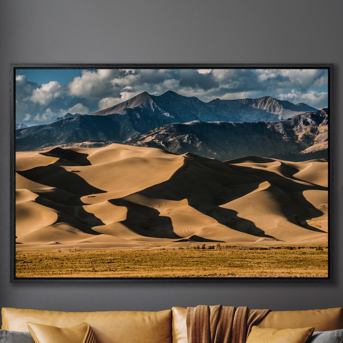 Great Sand Dunes National Park, Colorado Travel Poster