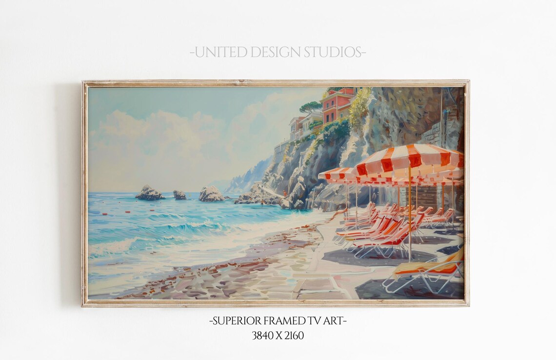 Positano Seaside, Coastal Italy Art Print