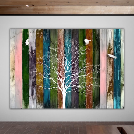 Abstract Tree Print Tree Wall Art Prints Black White Red Art Tree Poster Wall Decor Tree Of Life Wall Art