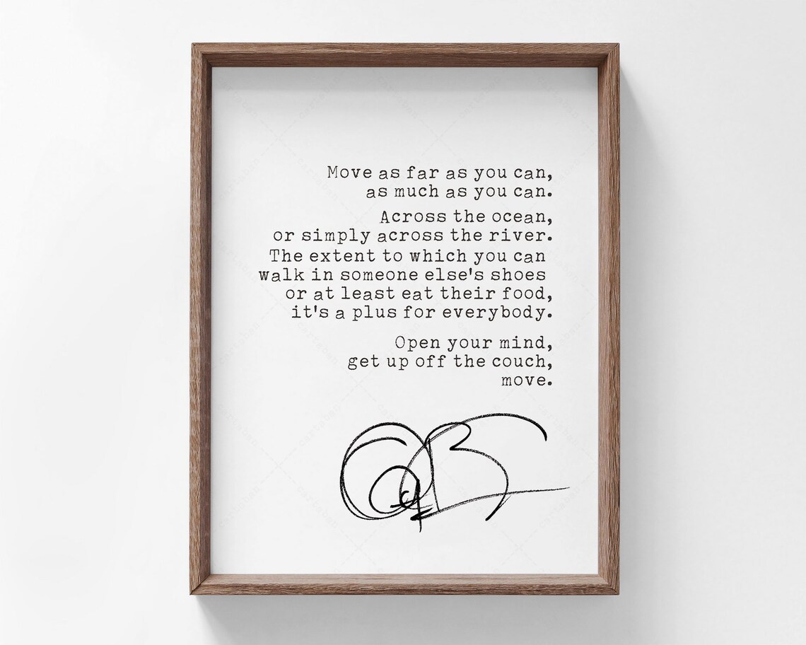Anthony Bourdain Quote Print, Travel Quote Art Poster
