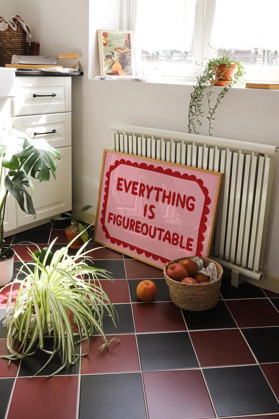 Everything Is Figureoutable Affirmation Poster Print