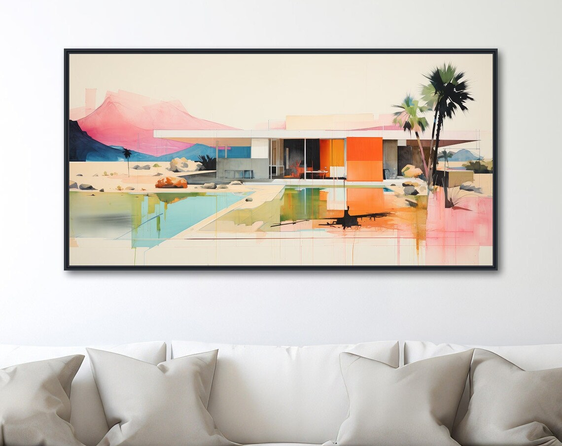 Palm Springs Mid-Century Architecture Art Print
