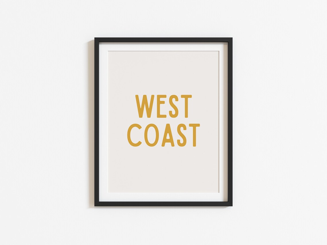 West Coast Coastal Surf Art Nursery Wall Print - Image 2
