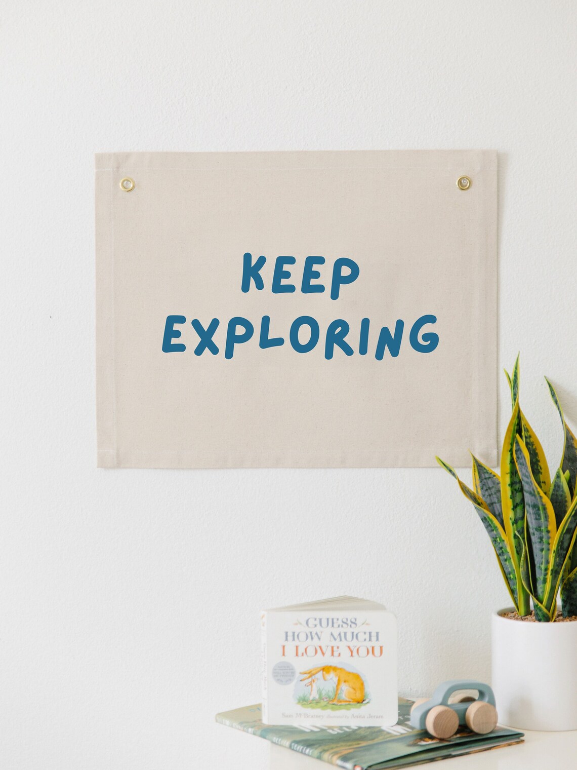 Keep Exploring Banner, Woodland Nursery Decor - Image 3