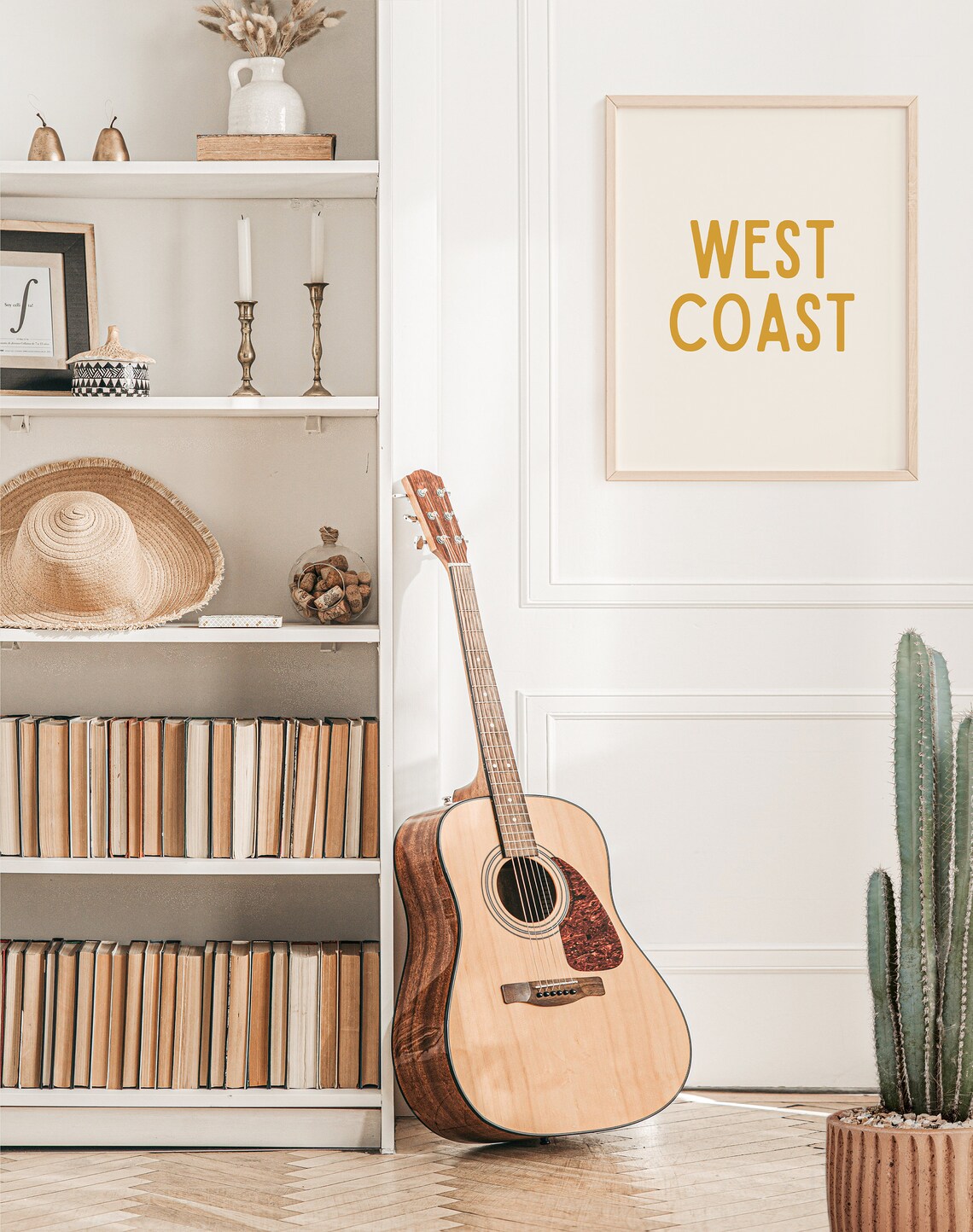 West Coast Coastal Surf Art Nursery Wall Print - Image 3