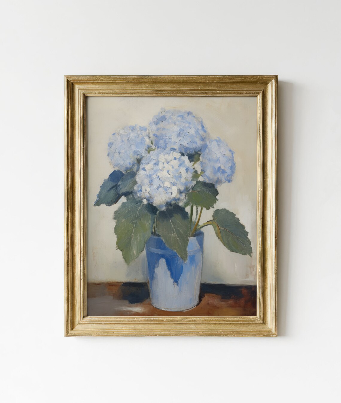 Vintage Hydrangea Print, French Country Wall Art - Image 2