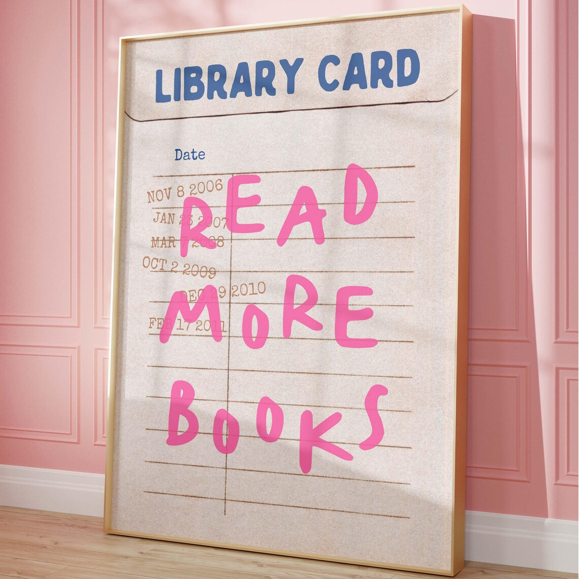 Read More Books, Retro Poster For Readers - Image 4