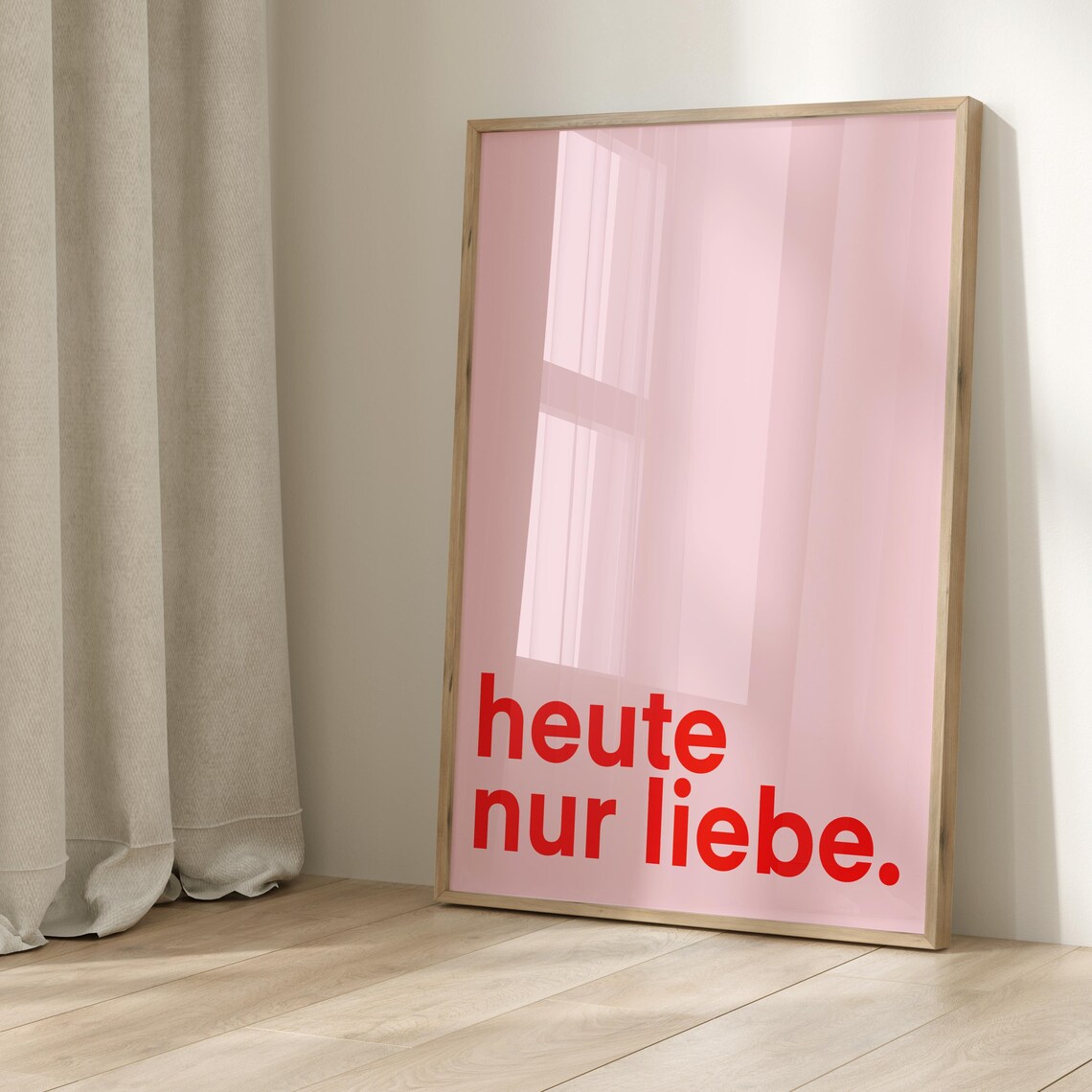 Today Only Love Welcome Entrance Area Poster