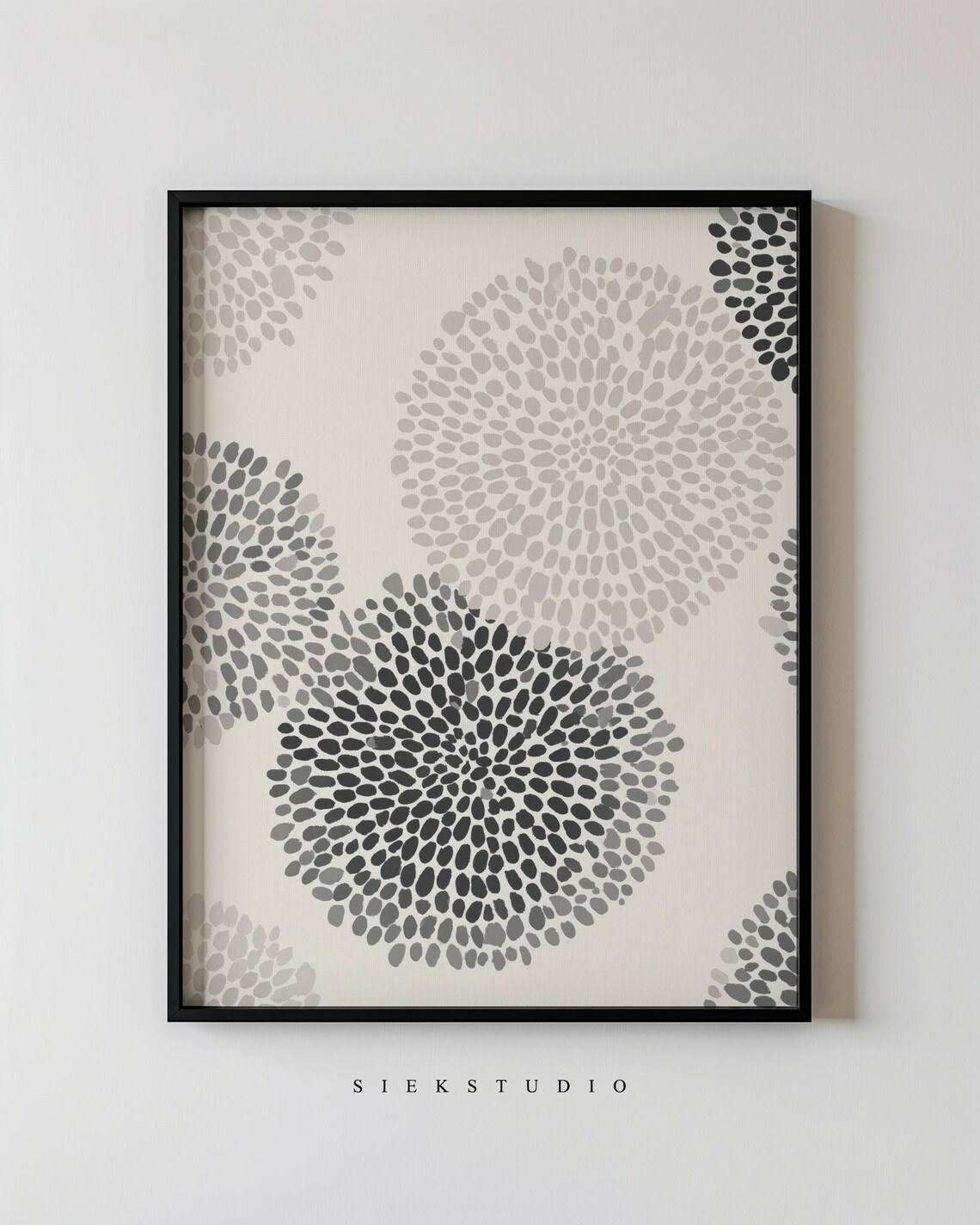Modern Geometric Abstract Shapes Minimalist Natureinspired Wall Art Organic Pattern Neutral Contemporary Living Room Artwork 113