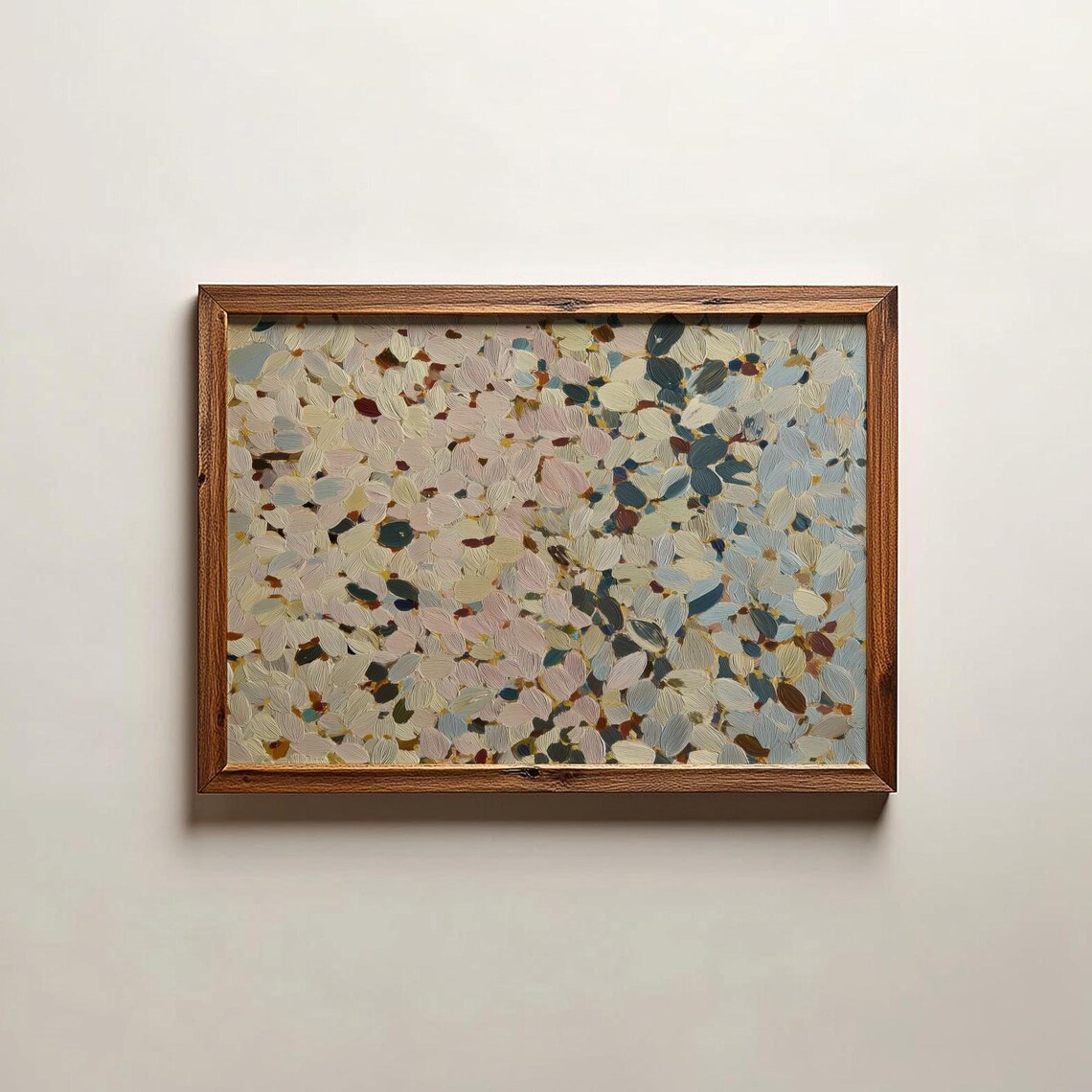 Abstract Contemporary Colors Oil Painting Art Print