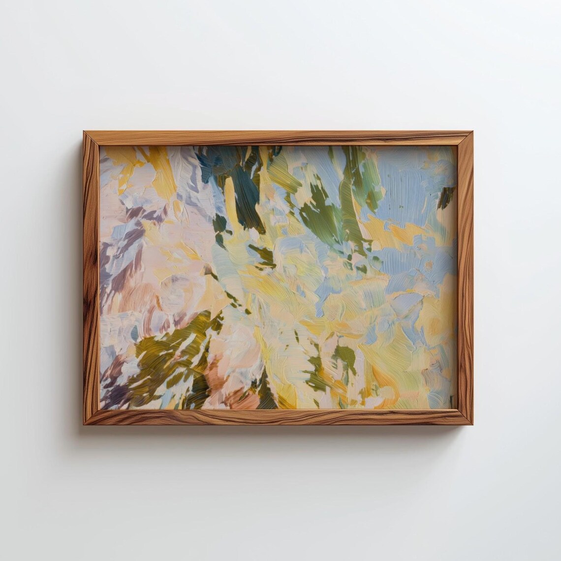 Abstract Contemporary Oil Painting, Modern Wall Art Print