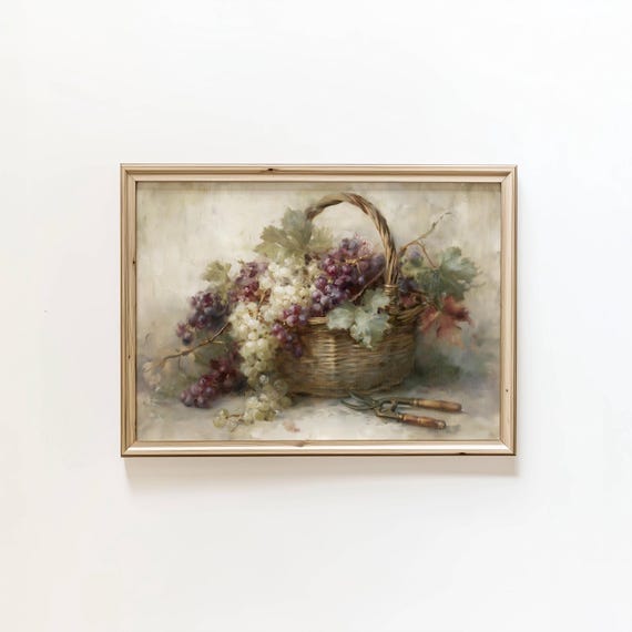Still Life Autumn Print Fall Kitchen Art Cottagecore Wall Digital Download