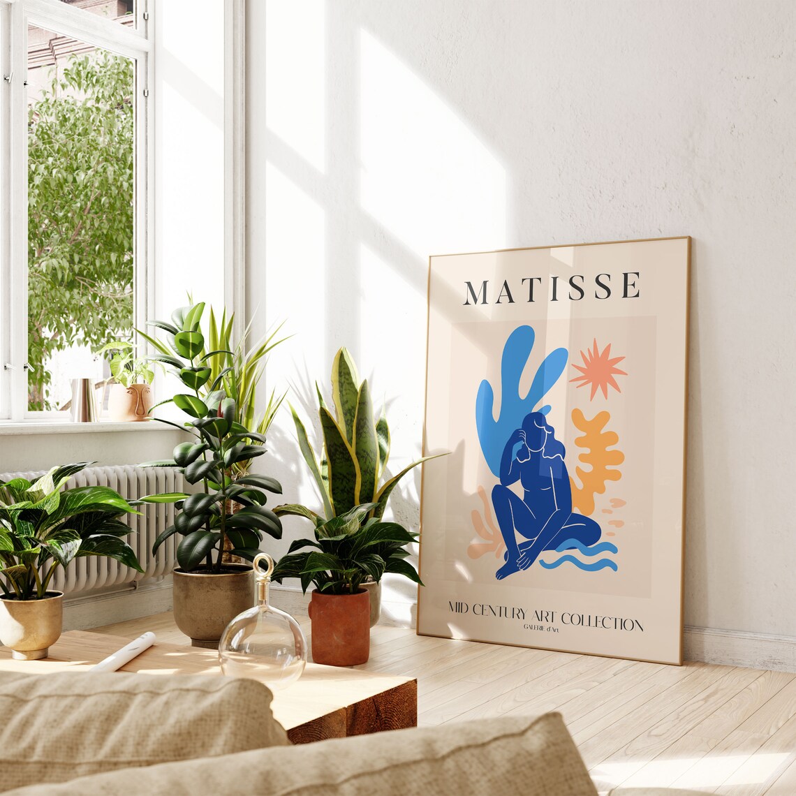 Henri Matisse Exhibition Poster, Scandinavian Design - Image 2