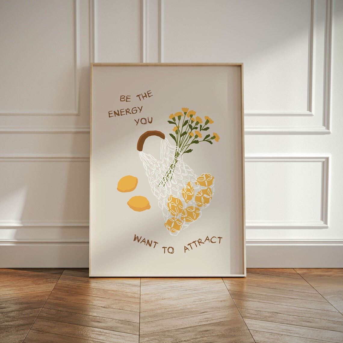 Lemon Kitchen Fruit Print, Kitchen Wall Decor