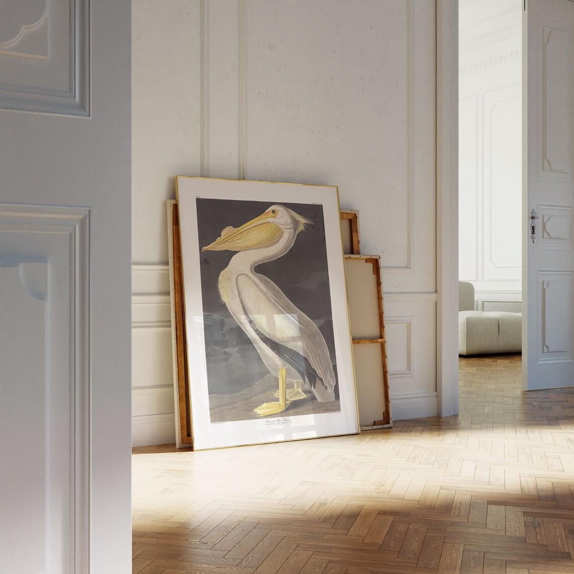 John Audubon Vintage Exhibition Poster, Retro Art - Image 3