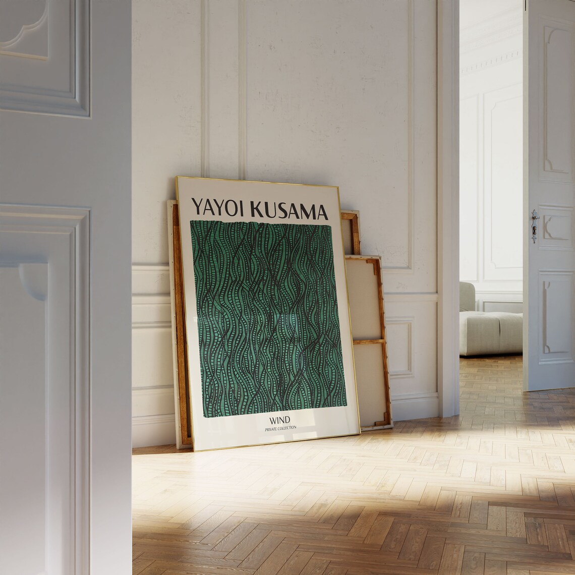 Yayoi Kusama Abstract Art Print, Exhibition Piece - Image 3