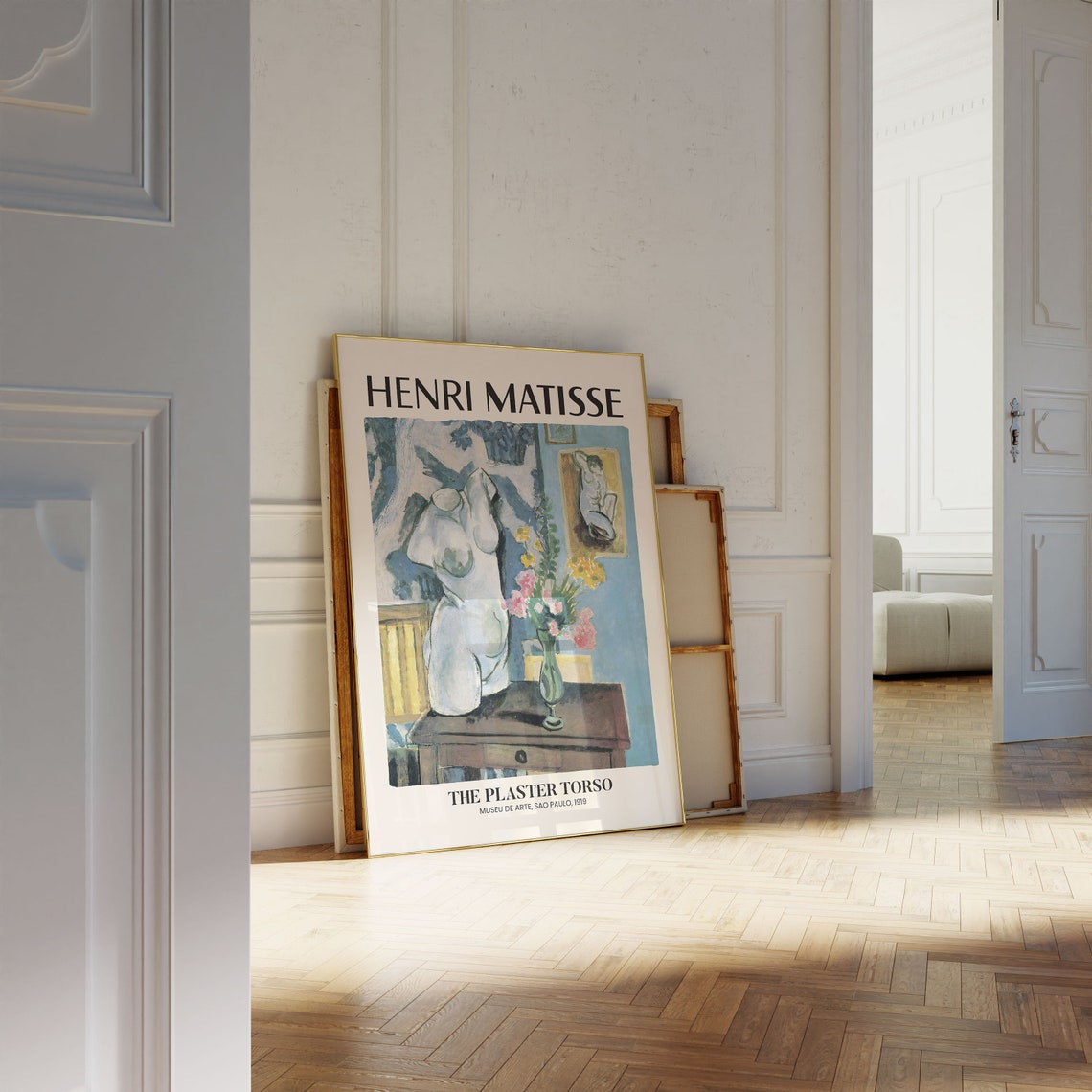 Henry Matisse Exhibition Poster Famous Gallery Wall Art Print Painting Art Print Floral Wall Print Garden Scenery Nature Living Room Art - Image 3