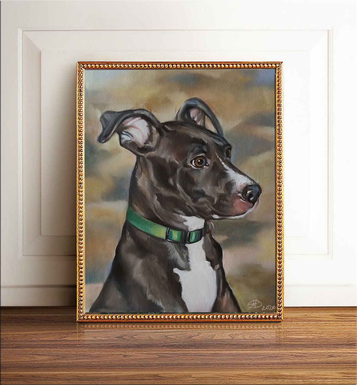 Custom Pet Portraits Painting Dog Portraits Dog Painting Oil Painting On Handmade Pet Portrait Custom Dog Portrait Fathers Day Gift