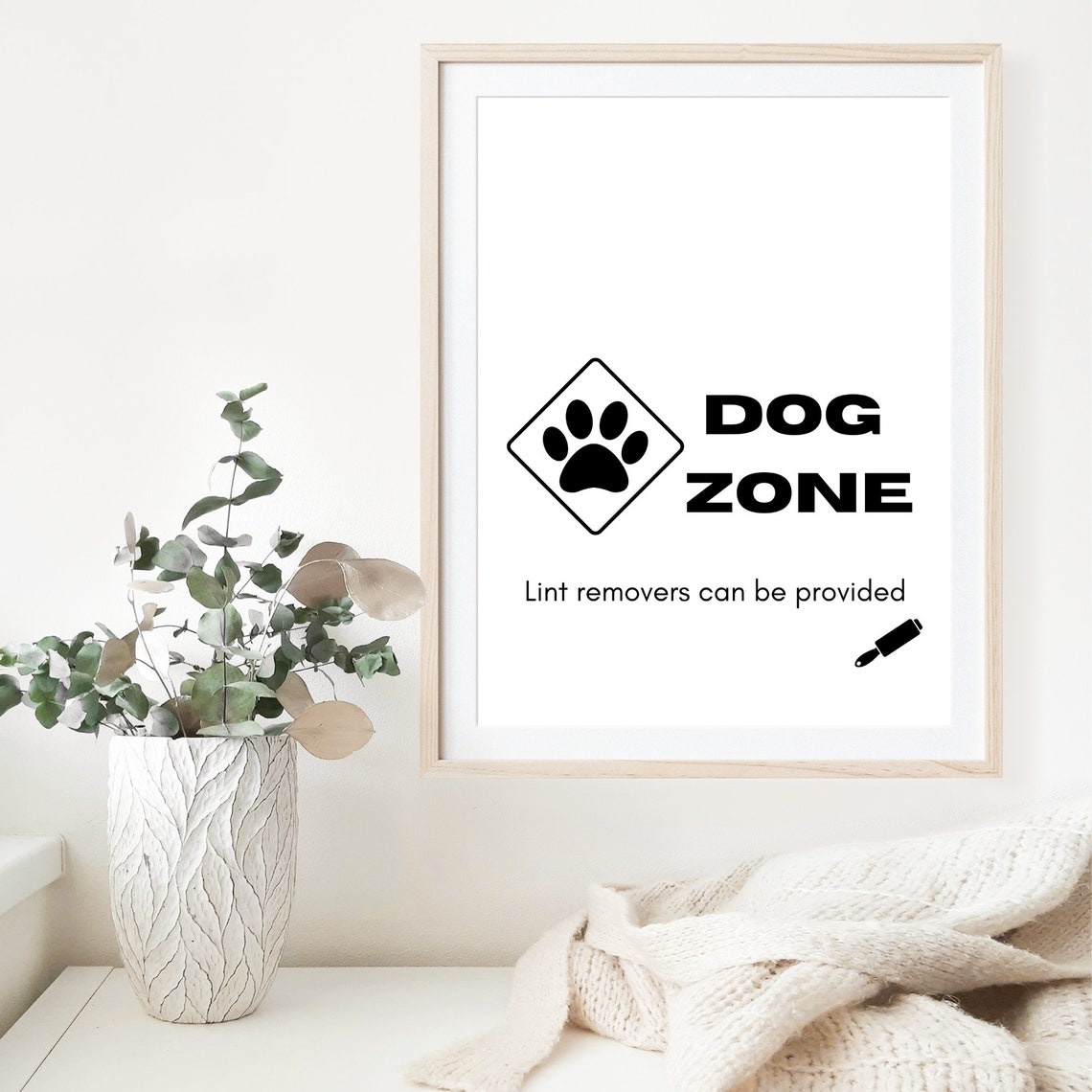 Art For Dog Lovers Dog Quotes Dog Quote Wall Art Print Dog Mum Print Funny Dog Quote Dog Mom White Lbdpmin001 - Image 4