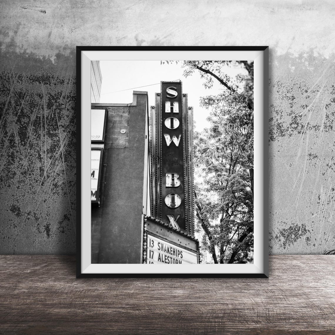 Showbox Theatre Seattle Wall Art Unframed Photography Print Movie Film Concert Theater Downtown Seattle Washington The Showbox - Image 2