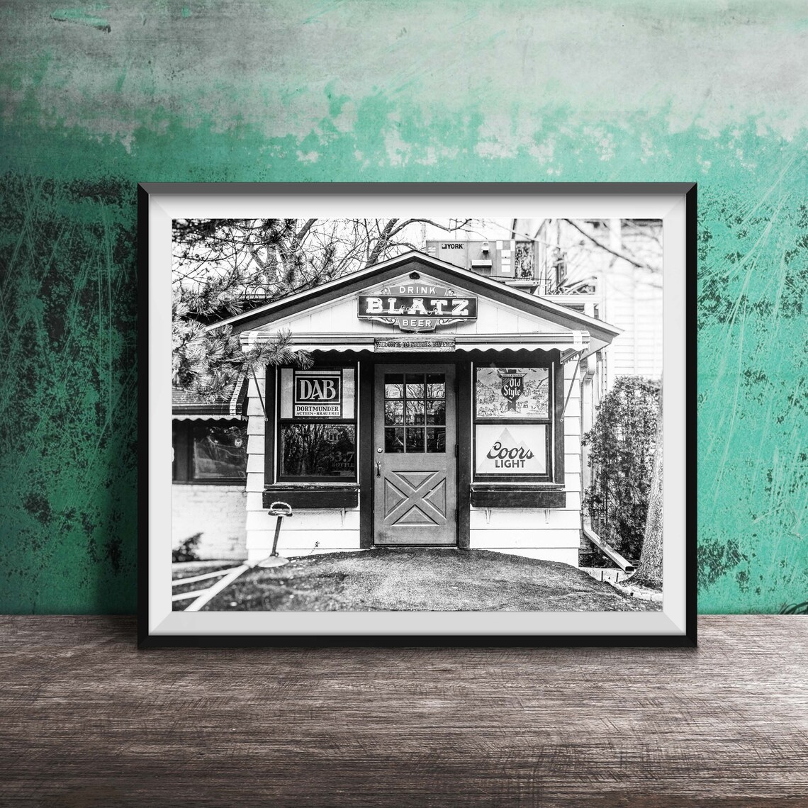 Blatz Beer Tavern Door Vintage Dive Bar Entrance Photo Poster - Image 2