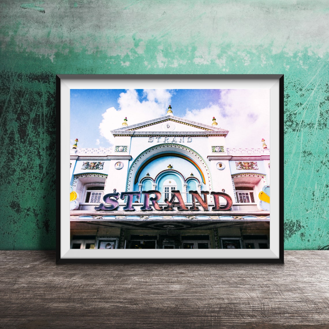 Strand Theatre Key West Florida Historic Facade Marquee Poster