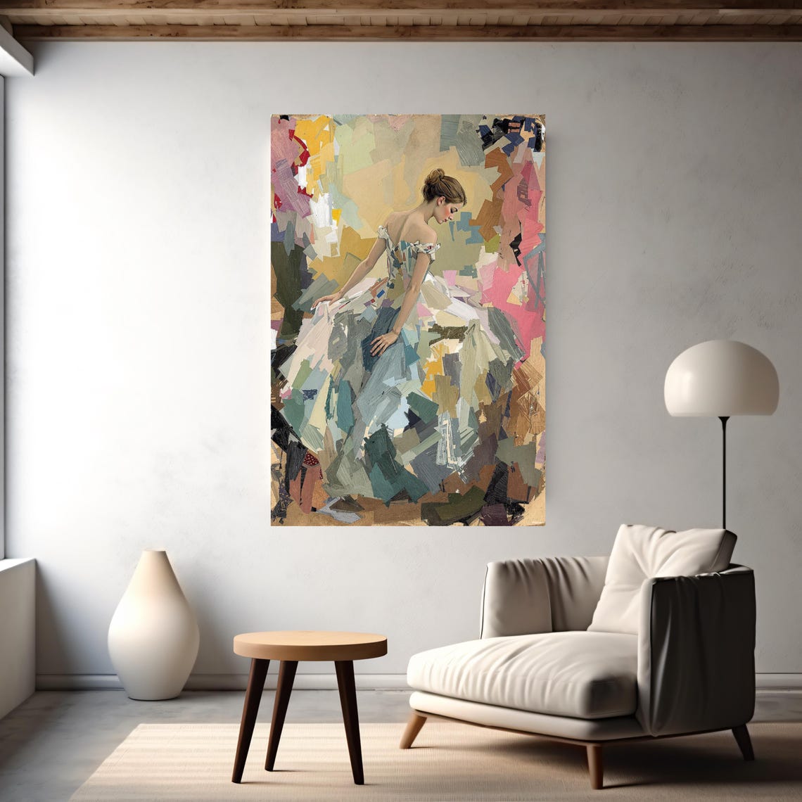 Ballerina - Elegant Dance Art Print