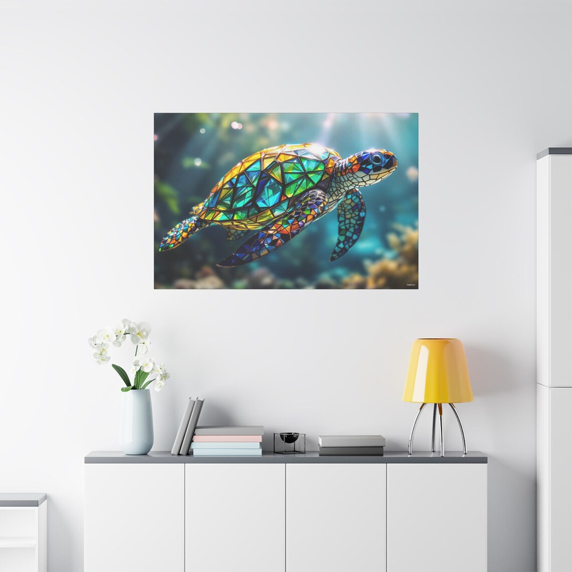 Sea Turtle Art Print - Image 2