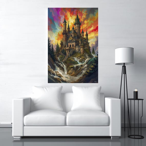 Fantasy Castle Art