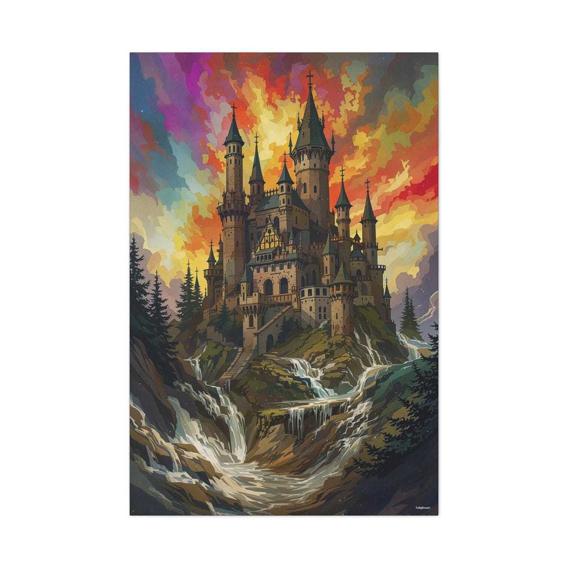 Fantasy Castle Art - Image 3