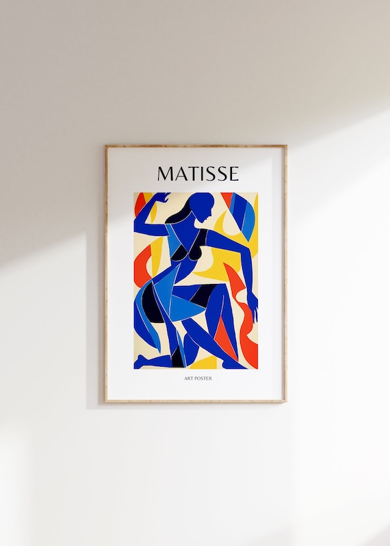 Henri Matisse Poster Minimalist Wall Art Matisse Mueseum Print Aesthetic Matisse Print For Modern Gallery Exhibition Art