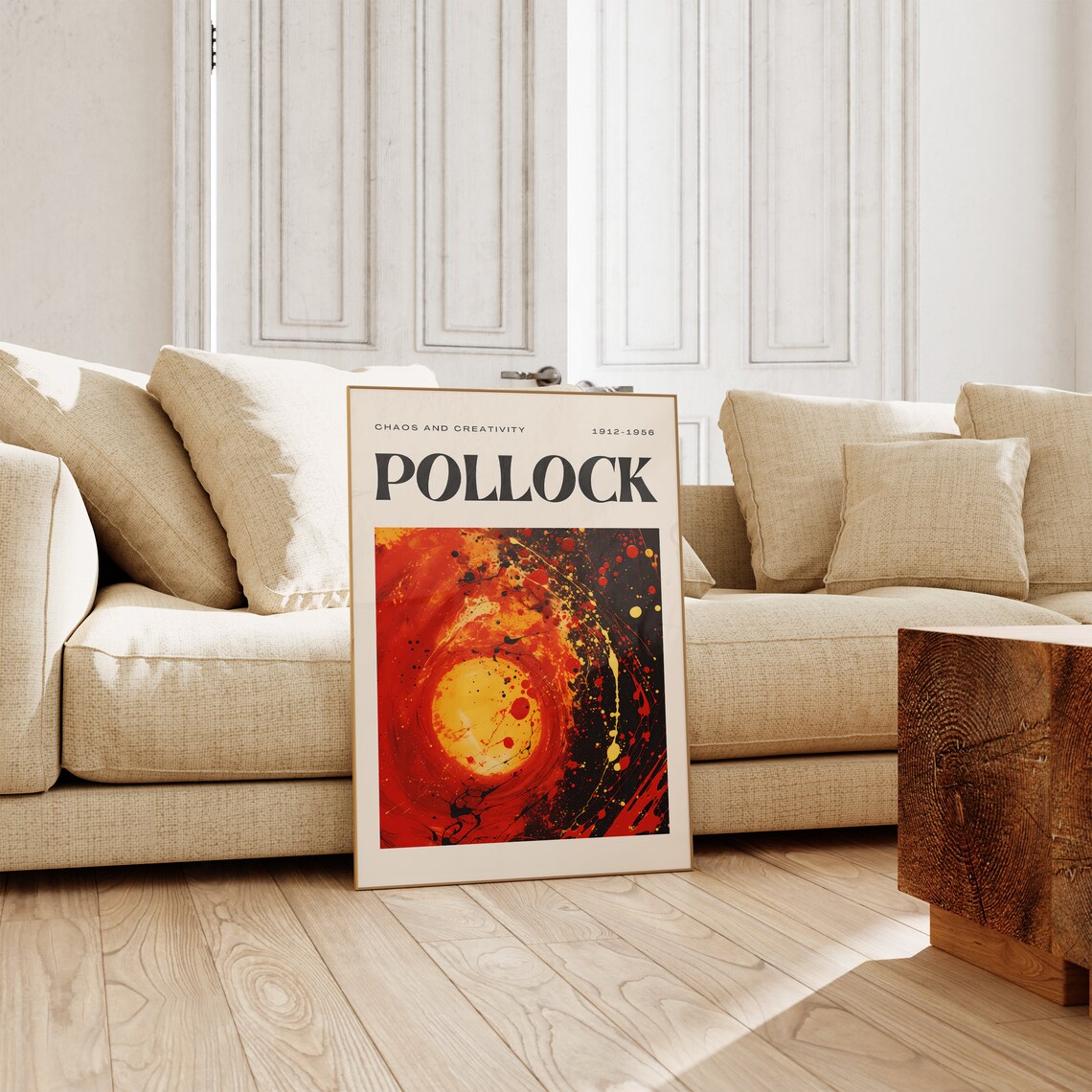 Jackson Pollock Maximalist Decor Poster Print - Image 4