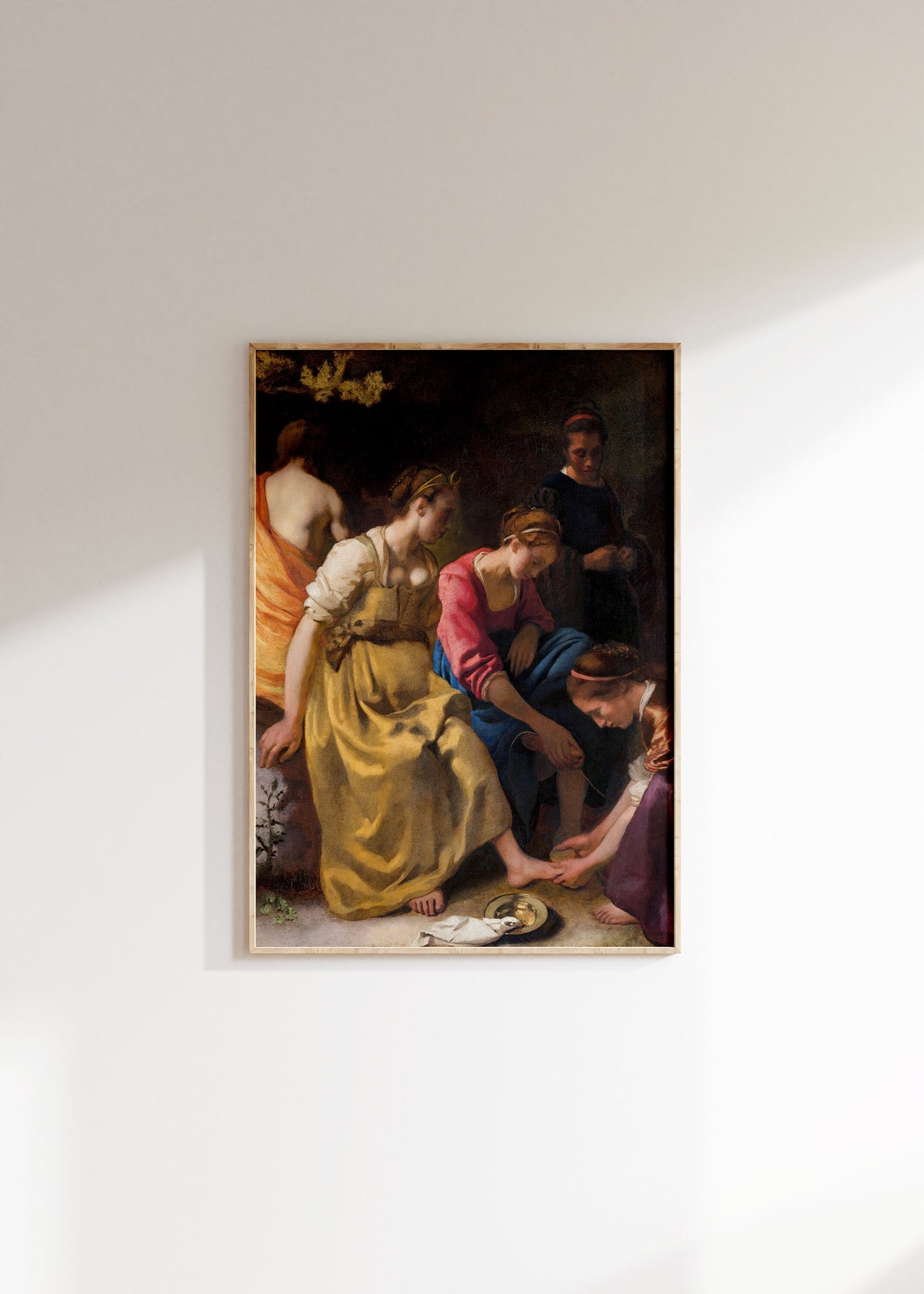 Johannes Vermeer Poster Vintage Gallery Art Print Vermeer Print Famous Art Vintage Museum Print Vermeer Vintage Wall Art Ideal Gift