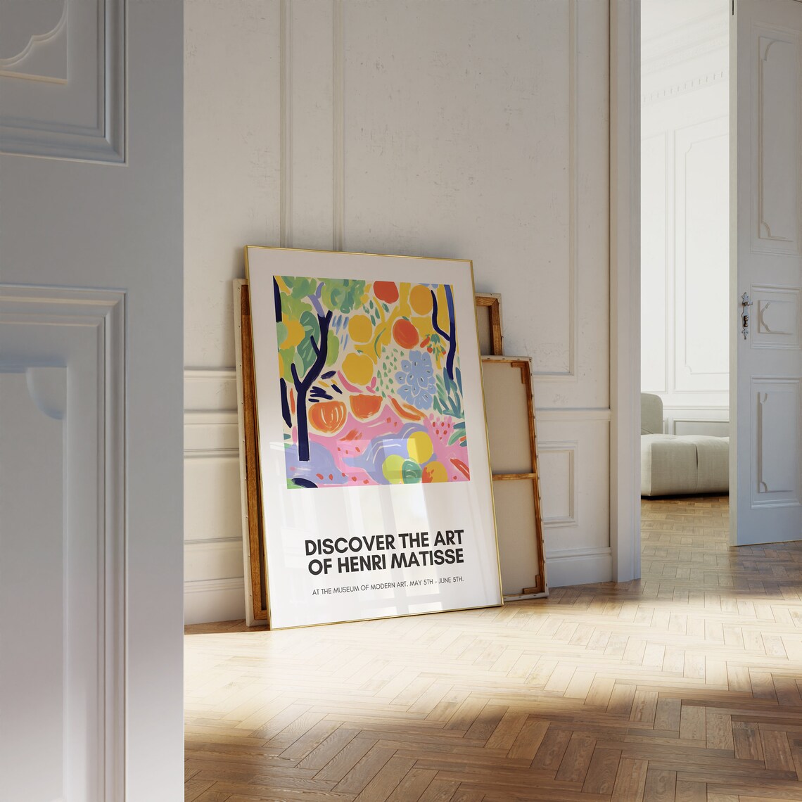 Henri Matisse Museum of Modern Art Fauvist Orchard Exhibition Poster - Image 4