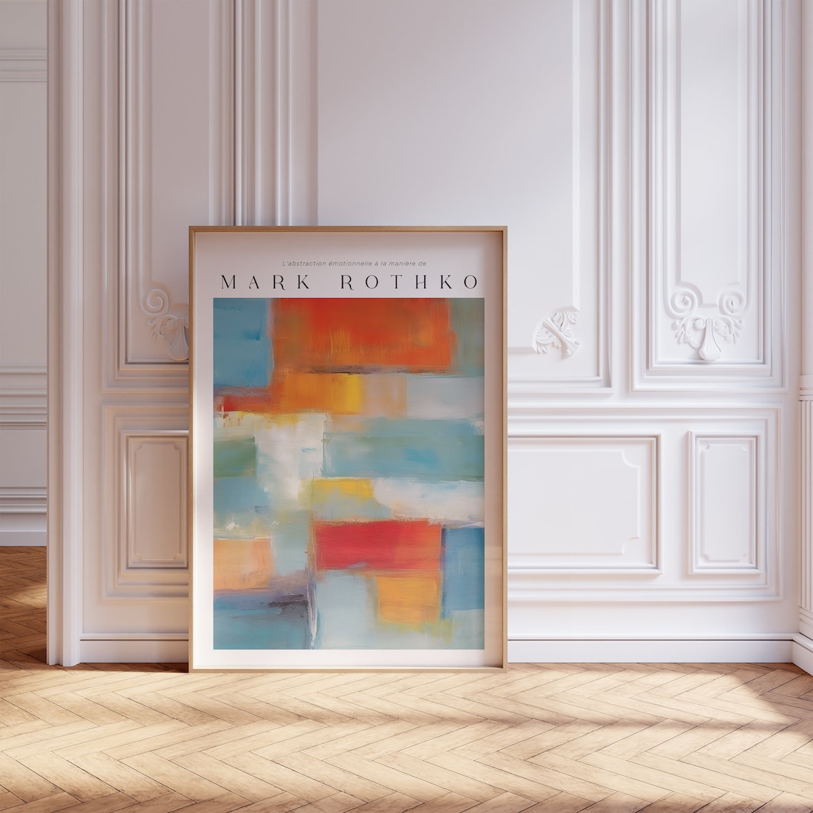 Mark Rothko Birthday Gift Idea Museum Poster - Image 4