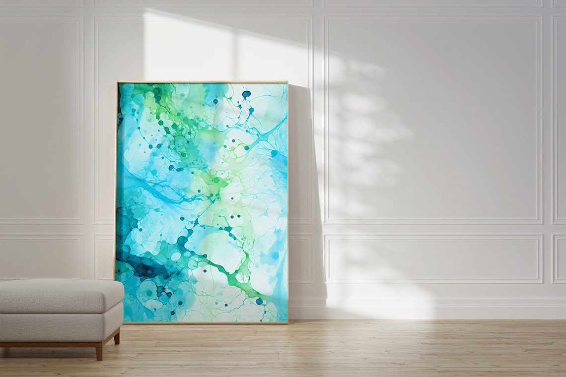 Jackson Pollock Maximalist Abstract Art Print