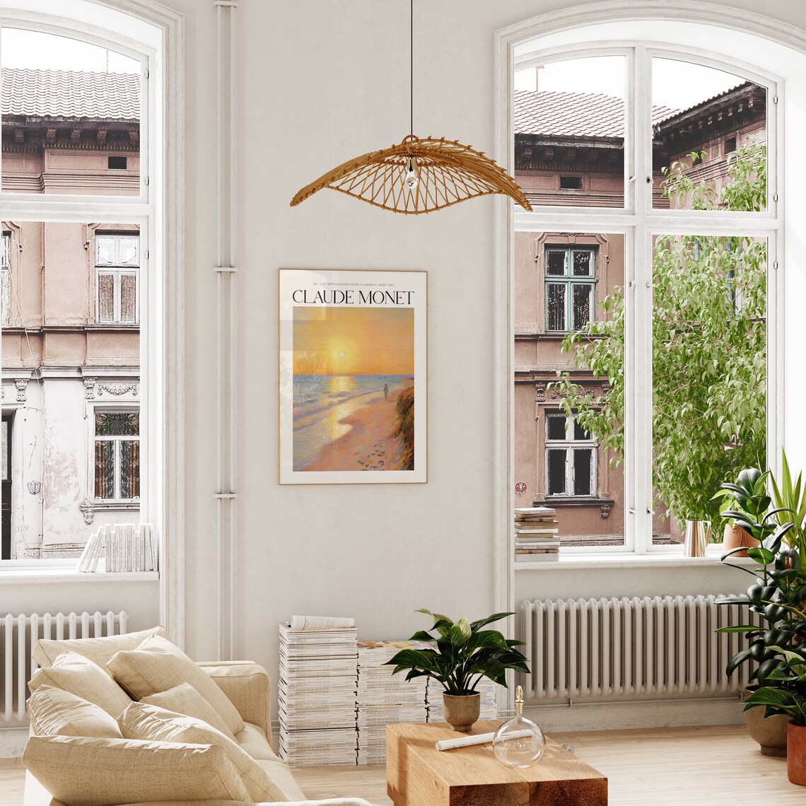 Claude Monet Aesthetic Room Decor Art Print - Image 5