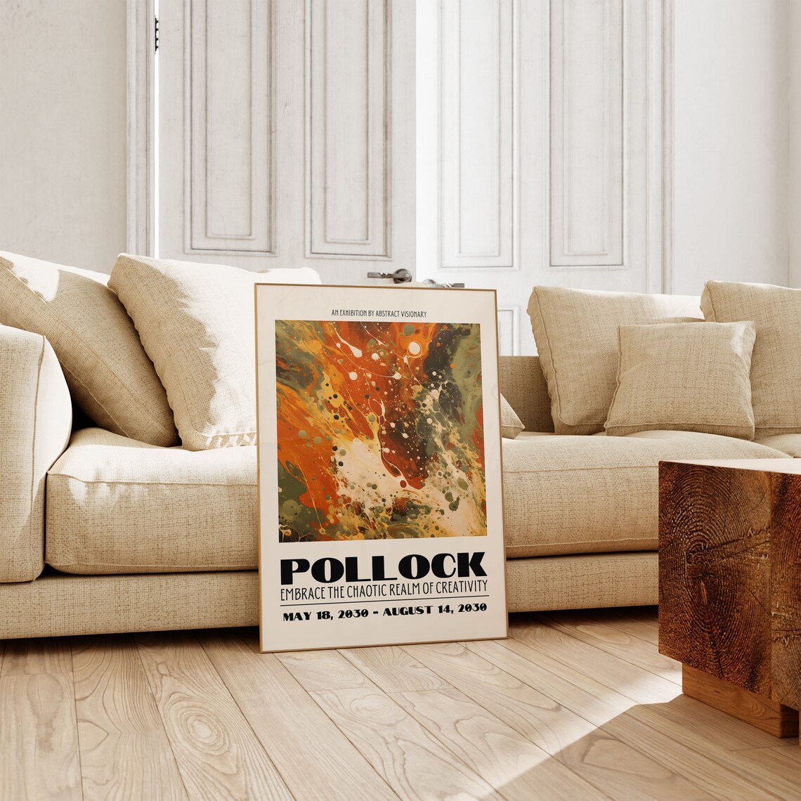 Jackson Pollock Abstract Wall Art, Maximalist Poster - Image 4