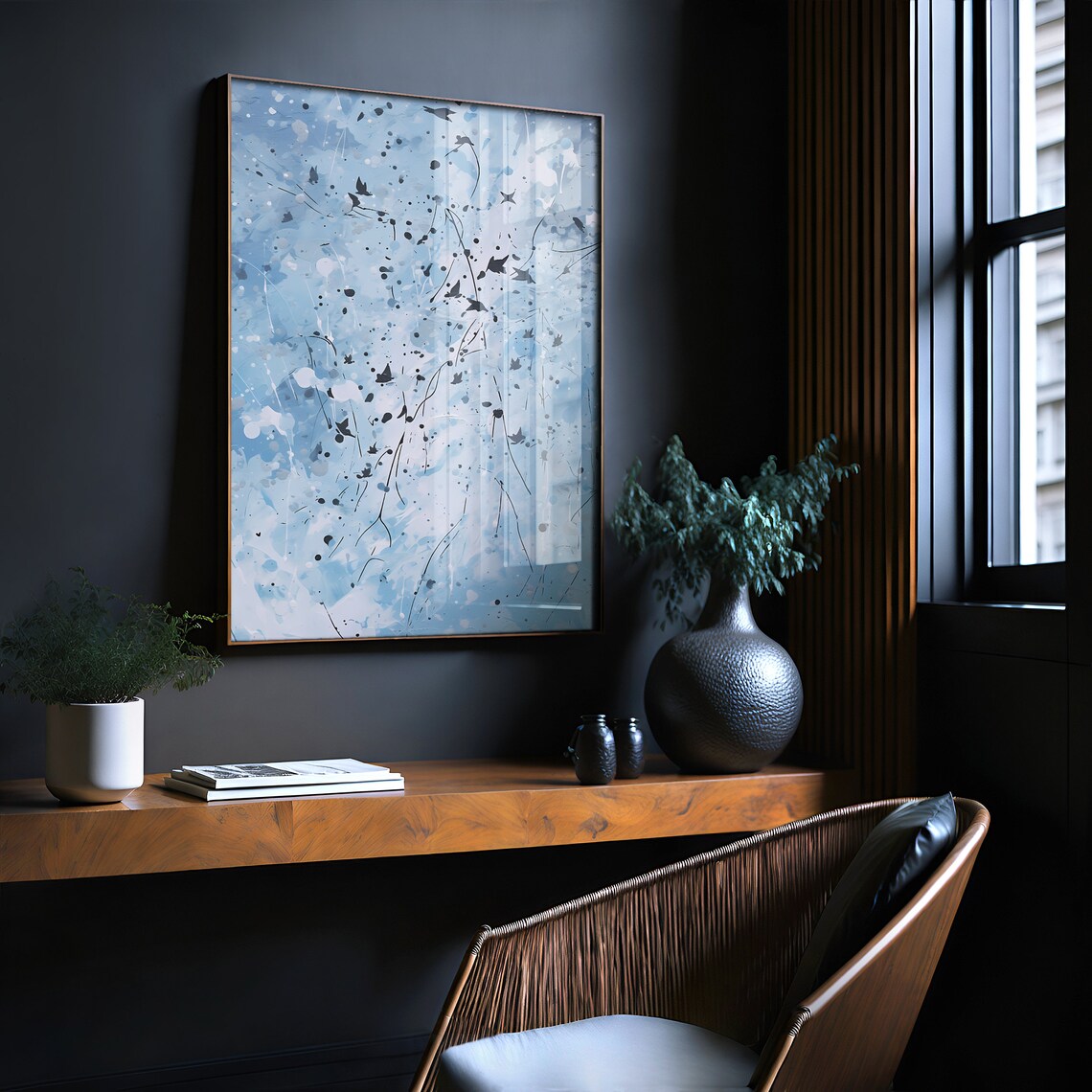 Jackson Pollock Trendy Modern Wall Art Print - Image 2
